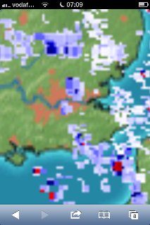 The storm of July 23, 2013