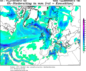 The cloud cover / rainfall chart for 6pm Tuesday shows that the front may have cleared through by the time the bonfires are lit. At this range, though, it is a big if