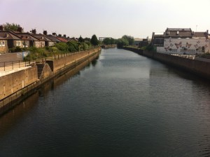 The River Lea close to where Luke Howard's laboratory stood by wanstead_meteo