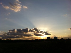 Sunset on Wanstead Flats