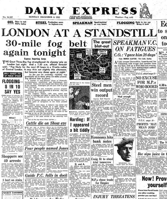 30 mile fog 1952