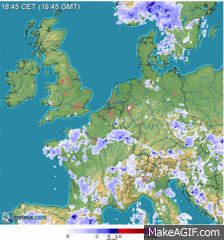 Birth and death of a thunderstorm: May 28th 2018