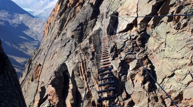 Climbing the 3,200m Jegihorn