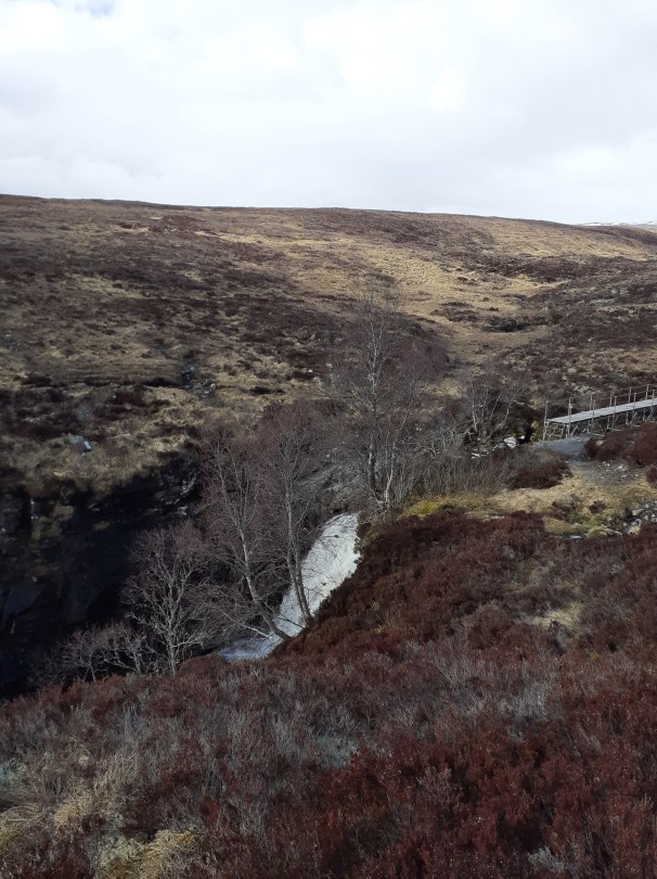 The waterfalls on the River Eidart can be heard long before you see them
